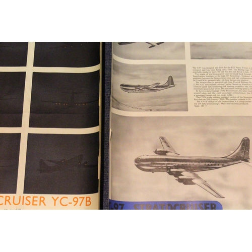 3016 - Lockheed Aircraft Association, five posters dating from 1949. P&P Group 1 (£14+VAT for the first lot... 