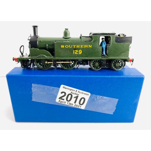 2010 - OO Gauge Kit Built Southern 129 Tank Loco  Boxed - P&P Group 1 (£14+VAT for the first lot and £1+VAT... 