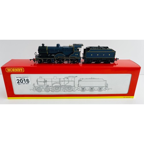 2016 - Hornby SDJR 2P Loco with Instructions, Boxed - P&P Group 1 (£14+VAT for the first lot and £1+VAT for... 