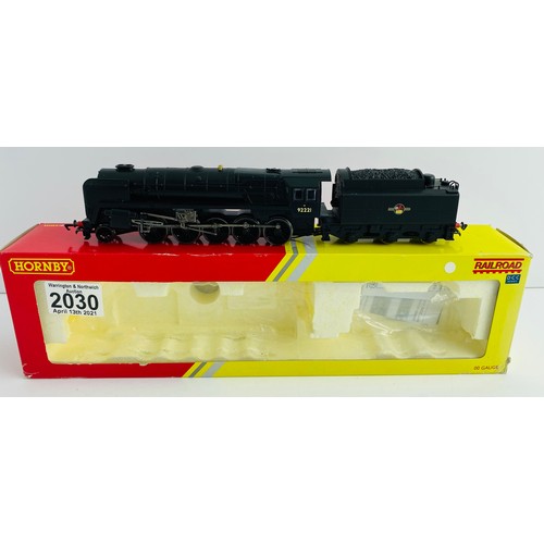 2030 - Hornby BR 9F Loco with Instructions, Boxed - P&P Group 1 (£14+VAT for the first lot and £1+VAT for s... 