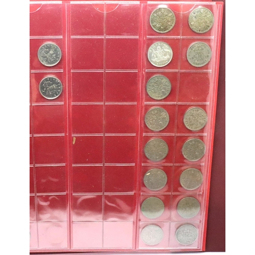 2419 - Collection of mainly UK pre-decimal coinage with some pre-1947 silver. P&P Group 1 (£14+VAT for the ... 