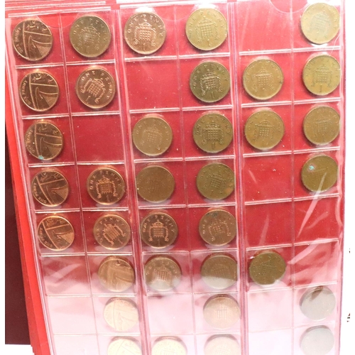 2419 - Collection of mainly UK pre-decimal coinage with some pre-1947 silver. P&P Group 1 (£14+VAT for the ... 