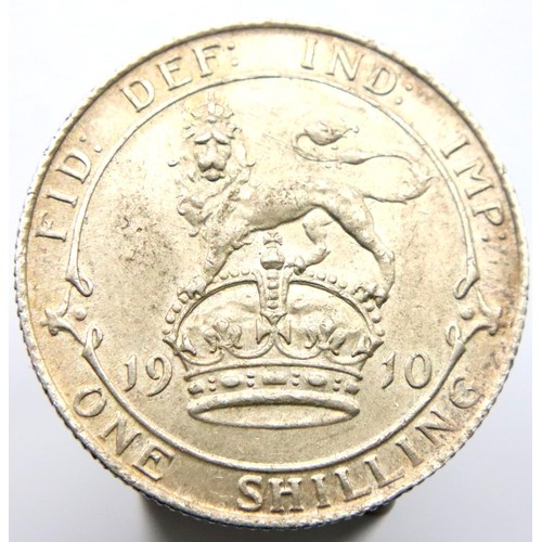 2351B - 1910 - Silver Shilling of King Edward VII. P&P Group 1 (£14+VAT for the first lot and £1+VAT for sub... 