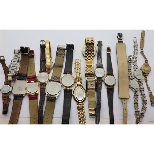 84 - Mixed ladies and gents wristwatches. P&P Group 1 (£14+VAT for the first lot and £1+VAT for subsequen... 