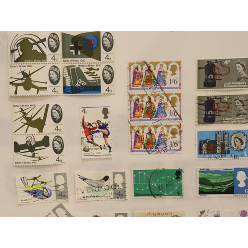 111 - Two albums of mixed world stamps. P&P Group 1 (£14+VAT for the first lot and £1+VAT for subsequent l... 