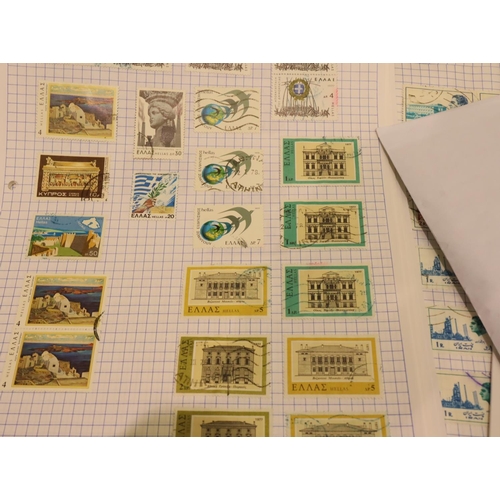 111 - Two albums of mixed world stamps. P&P Group 1 (£14+VAT for the first lot and £1+VAT for subsequent l... 