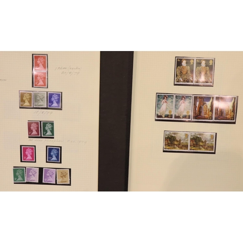 114 - Two GB stamp albums, mint and used. P&P Group 1 (£14+VAT for the first lot and £1+VAT for subsequent... 