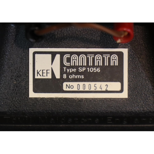 157 - Large pair of Cantata floor speakers SP1056. Not available for in-house P&P, contact Paul O'Hea at M... 