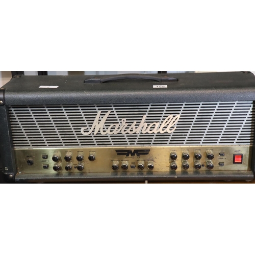 159 - Marshall model MF350 350w RMS amplifier. Not available for in-house P&P, contact Paul O'Hea at Mailb... 