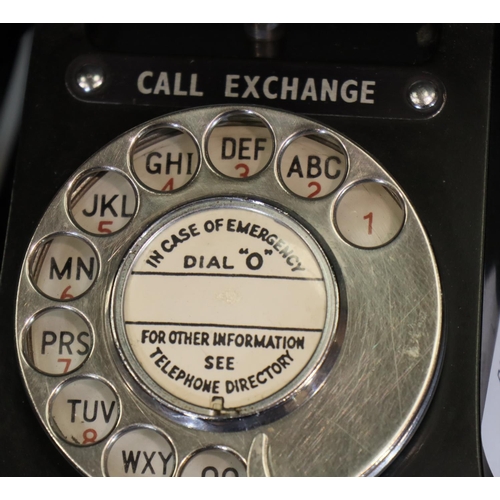 164 - Vintage bakelite 312L model telephone. Not available for in-house P&P, contact Paul O'Hea at Mailbox... 