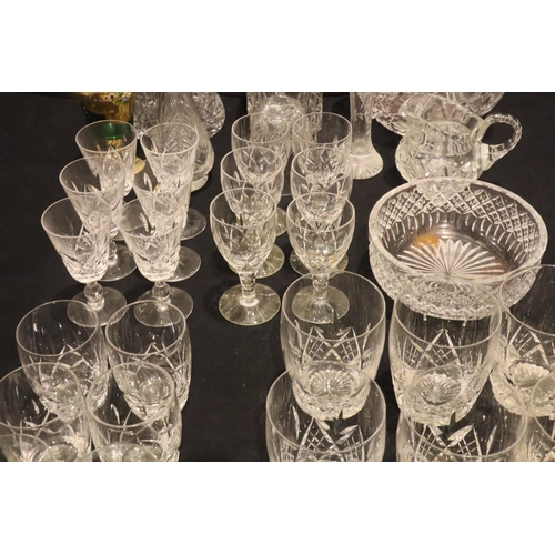 319 - Collection of mixed crystal and glassware. Not available for in-house P&P, contact Paul O'Hea at Mai... 