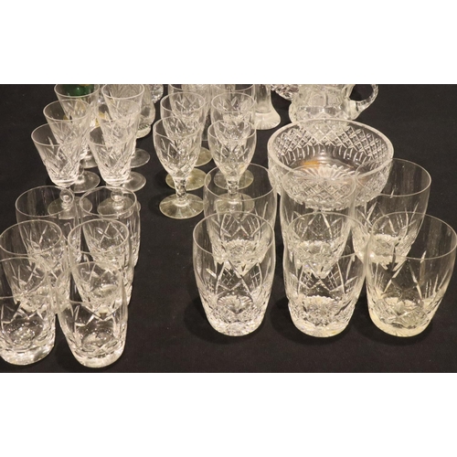 319 - Collection of mixed crystal and glassware. Not available for in-house P&P, contact Paul O'Hea at Mai... 