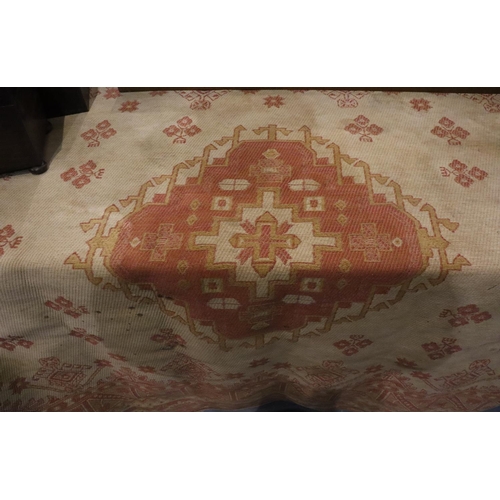 348 - Laura Ashley Chalcot rug, 230 x 170 cm with decorative pattern, visible marks but no damage. Not ava... 