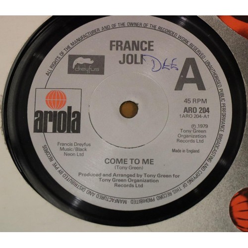 201 - Five 12 inch singles, France Joli, Wilson Pickett, undercover, Beats international and Ashford & Sim... 