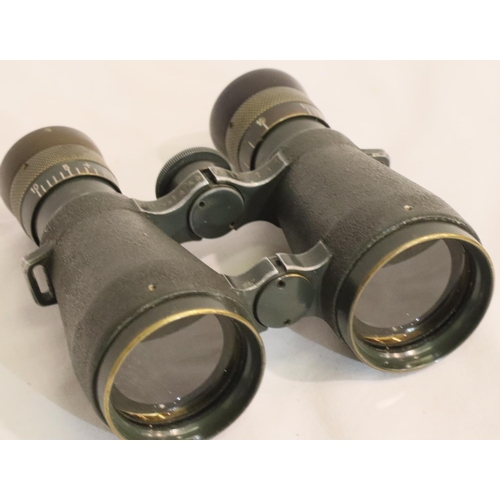 356 - Emil Busch Fernglas 08 WWI binoculars with clear optics. P&P Group 2 (£18+VAT for the first lot and ... 