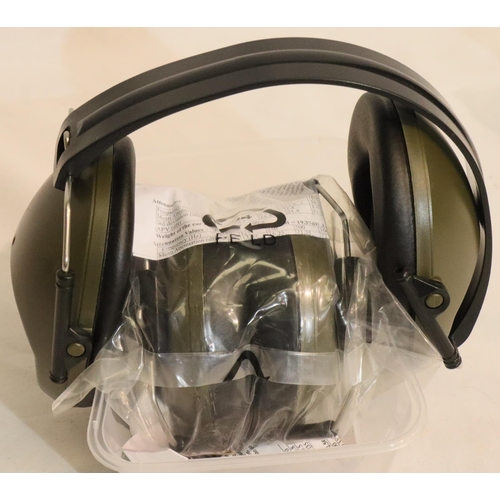 466 - Two pairs of new old stock ear defenders. P&P Group 2 (£18+VAT for the first lot and £3+VAT for subs... 