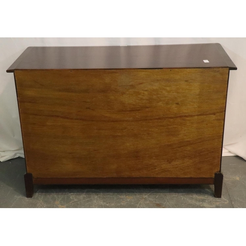 545 - Stag, a bedroom chest of seven drawers, two over three over two, 82 x 47 x 112 cm H. Not available f... 