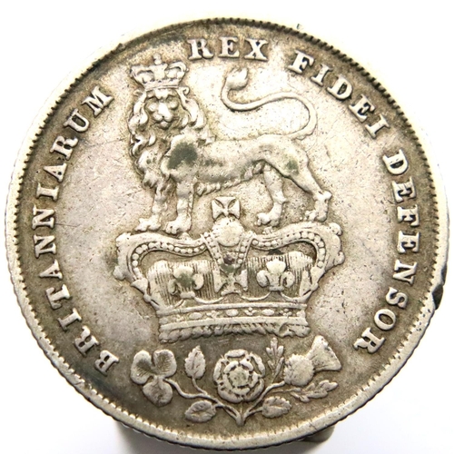 2353 - 1826 - Silver Shilling of King George 4th. P&P Group 1 (£14+VAT for the first lot and £1+VAT for sub... 