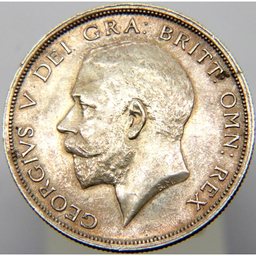 2391 - 1915 - Silver Half Crown of King George V. P&P Group 1 (£14+VAT for the first lot and £1+VAT for sub... 