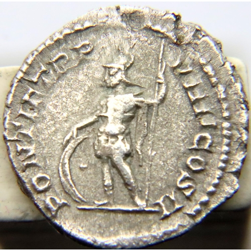 2405 - 197AD - Roman Silver Denarius of Emperor Caracalla. P&P Group 1 (£14+VAT for the first lot and £1+VA... 