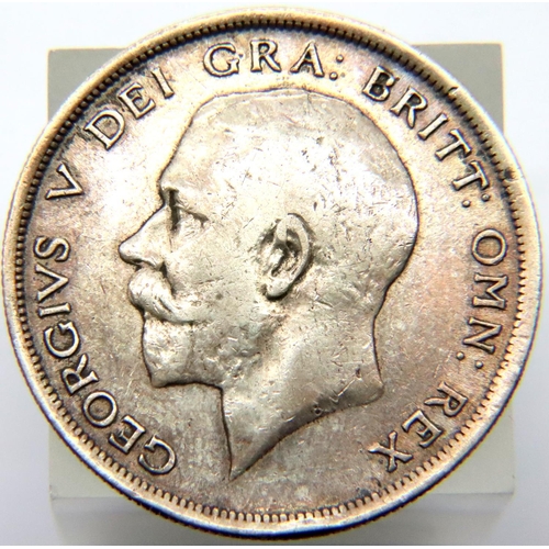 2407 - 1915 - Silver Half Crown of King George V. P&P Group 1 (£14+VAT for the first lot and £1+VAT for sub... 