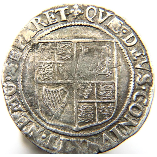 2412 - 1604 - Silver Hammered Shilling of King James 1st. P&P Group 1 (£14+VAT for the first lot and £1+VAT... 