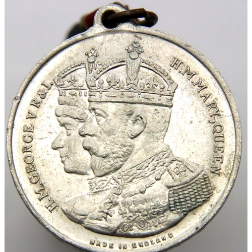 2415 - 1935 - Coronation of King George V medal - Warrington issue. P&P Group 1 (£14+VAT for the first lot ... 