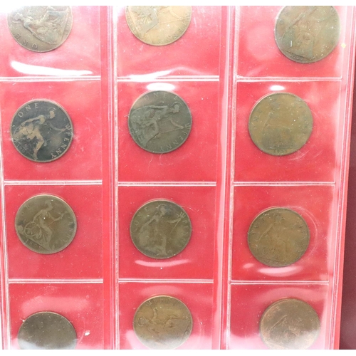 2419 - Collection of mainly UK pre-decimal coinage with some pre-1947 silver. P&P Group 1 (£14+VAT for the ... 