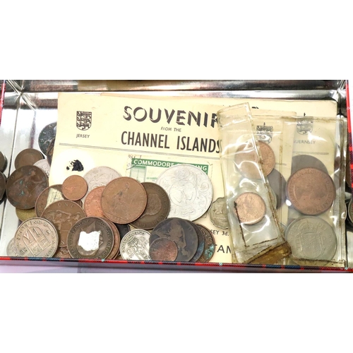 2420 - Collection of miscellaneous coin collections and card displays, cased and loose examples. P&P Group ... 