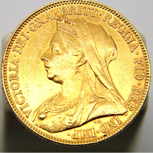 2421 - Victoria 1901 sovereign. P&P Group 1 (£14+VAT for the first lot and £1+VAT for subsequent lots)