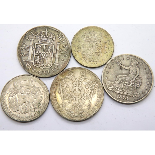 2432 - Collection of five reproduction coins.P&P Group 1 (£14+VAT for the first lot and £1+VAT for subseque... 