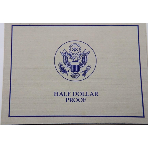 2447 - 1986 American Liberty proof half dollar. P&P Group 1 (£14+VAT for the first lot and £1+VAT for subse... 