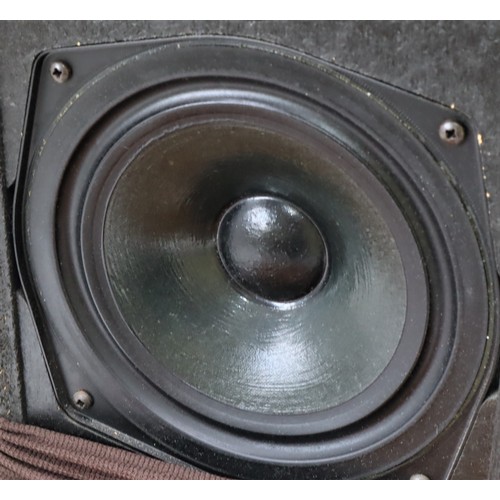 143 - Pair of Mordaunt-Short Carnival 3 loudspeakers, 15 - 80 watts per channel, serial no: 55407; about 4... 