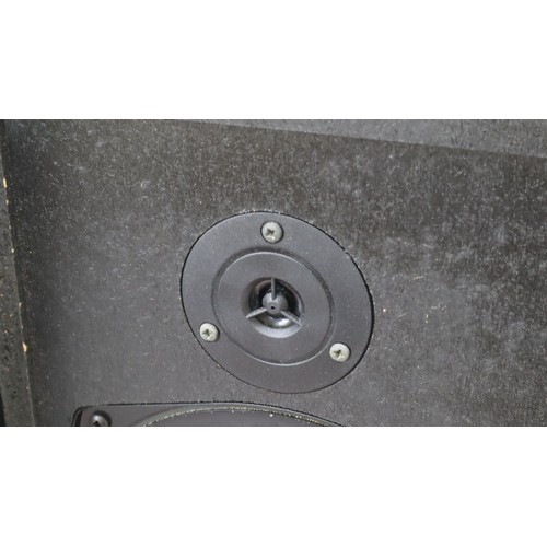 143 - Pair of Mordaunt-Short Carnival 3 loudspeakers, 15 - 80 watts per channel, serial no: 55407; about 4... 