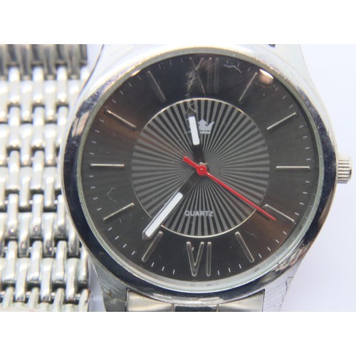 85 - Mixed gents wristwatches, all working. P&P Group 1 (£14+VAT for the first lot and £1+VAT for subsequ... 