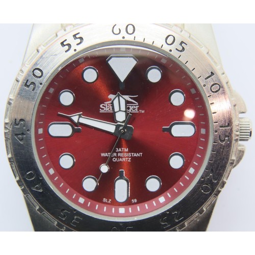 85 - Mixed gents wristwatches, all working. P&P Group 1 (£14+VAT for the first lot and £1+VAT for subsequ... 