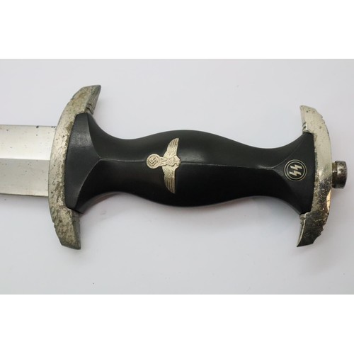 441 - Waffen SS Enlisted mans dagger with traditional period marks of Robert Klass and Rzm. P&P Group 2 (£... 