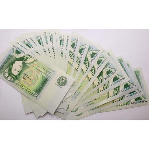 3065 - Run of eleven uncirculated Somerset £1 notes (missing one) and eight others. P&P Group 1 (£14+VAT fo... 