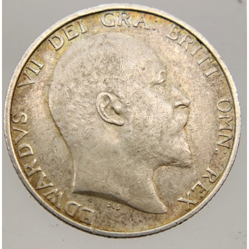 3066 - 1907 - Silver Shilling of Edward VII. P&P Group 1 (£14+VAT for the first lot and £1+VAT for subseque... 