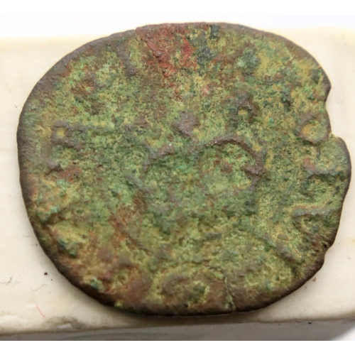 3073 - 1625 - Copper Hammered Rose Farthing of Charles I. P&P Group 1 (£14+VAT for the first lot and £1+VAT... 