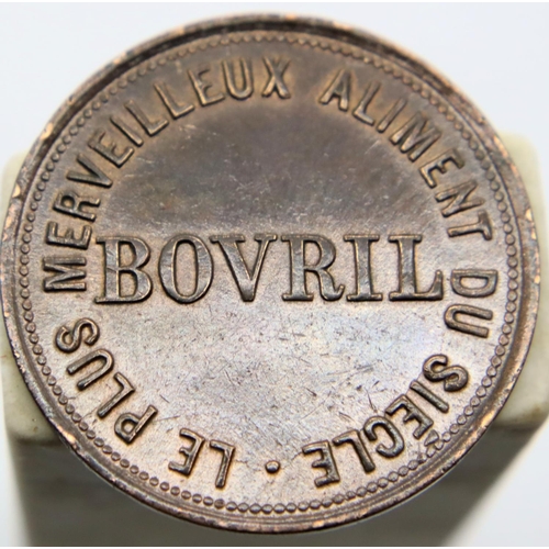 3080 - 1900 - Bovril token to commemorate Reign of Queen of Victoria. P&P Group 1 (£14+VAT for the first lo... 