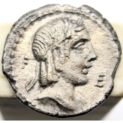 3102 - 90BC - Silver Denarius of the Republic - L. Calpurnius Piso Frugi. P&P Group 1 (£14+VAT for the firs... 