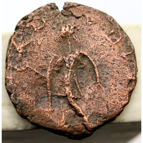 3144 - 270AD Roman Bronze Radiate of emperor Victorinus.P&P Group 1 (£14+VAT for the first lot and £1+VAT f... 