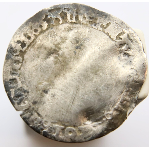 3163 - 1554 - Philip and Mary Silver Hammered Groat. P&P Group 1 (£14+VAT for the first lot and £1+VAT for ... 