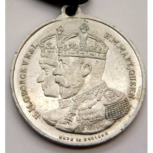 3166 - 1935 - Coronation of George V medal - Warrington issue. P&P Group 1 (£14+VAT for the first lot and £... 