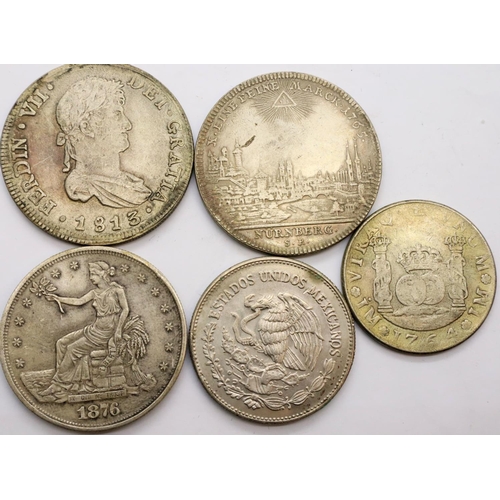 3220 - Collection of five reproduction coins. P&P Group 1 (£14+VAT for the first lot and £1+VAT for subsequ... 