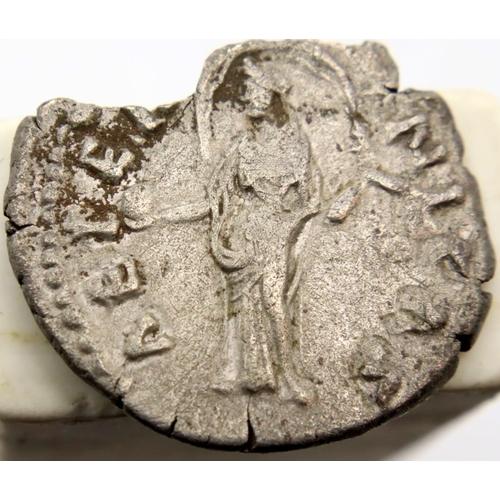 3249 - Roman silver denarius Faustina Aeternitas. P&P Group 1 (£14+VAT for the first lot and £1+VAT for sub... 