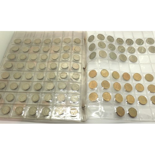 3260 - Large collection of 19th and 20th century British coins, mostly VF condition. P&P Group 1 (£14+VAT f... 