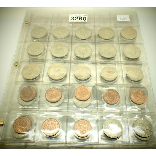 3260 - Large collection of 19th and 20th century British coins, mostly VF condition. P&P Group 1 (£14+VAT f... 