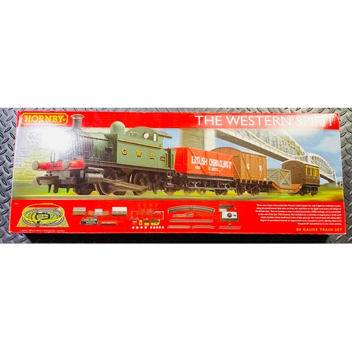 2061 - Hornby The Western Spirit Train Set P&P Group 1 (£14+VAT for the first lot and £1+VAT for subsequent... 